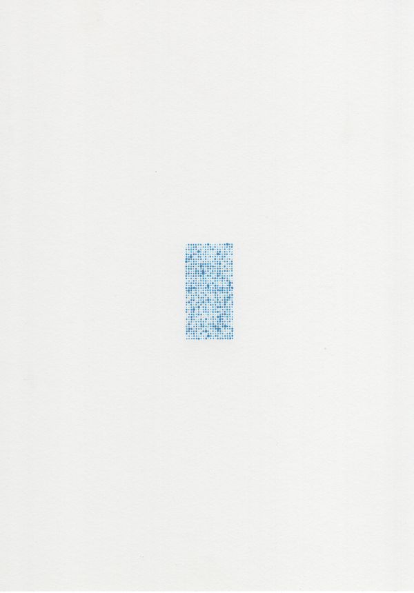 A pointless abstraction in blue.